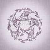 Witchy Quilt Square - Pentacle