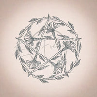 Witchy Quilt Square - Pentacle