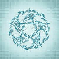 Witchy Quilt Square - Pentacle