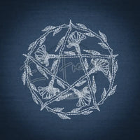 Witchy Quilt Square - Pentacle
