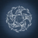 Witchy Quilt Square - Pentacle
