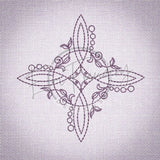 Witchy Quilt Square - Witch Knot
