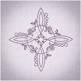 Witchy Quilt Square - Witch Knot