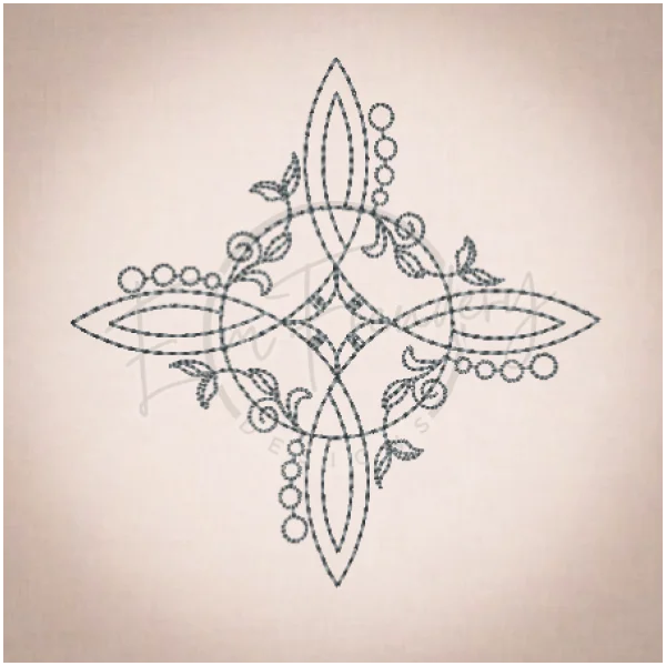Witchy Quilt Square - Witch Knot – EmFreudery Designs