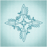 Witchy Quilt Square - Witch Knot