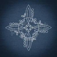 Witchy Quilt Square - Witch Knot