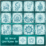 Witchy Quilt Squares - Full Set 5X5