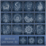 Witchy Quilt Squares - Full Set 8X8