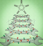 Wrenchmas Tree 9.97 X 9.26 (253.2mm X 235.2mm)