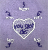 You Got Dis’ 3.85 X 3.04 (97.8Mm 77.2Mm)