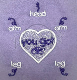 You Got Dis’ 3.85 X 3.04 (97.8Mm 77.2Mm)