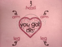 You Got Dis’ 6.40 X 5.04 (162.6Mm 128Mm)