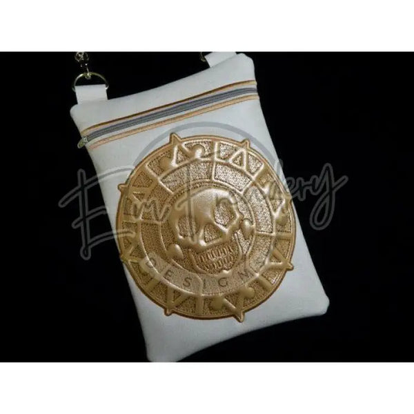 Zipbag 7X10 - Trapunto Pirate Coin