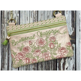 Zipbag - Emotional Baggage With Hand-Stitch Effect 7.09 X 9.96