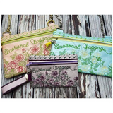 Zipbag - Emotional Baggage With Hand-Stitch Effect