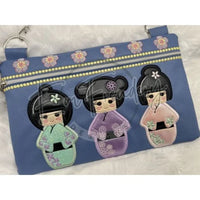 Zipbag - Kokeshi Girls