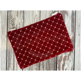 Zipbag - Quilted Christmas Poinsettia