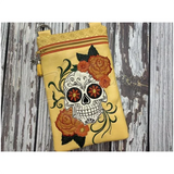Zipbag - Sugar Skull 9.85 X 6.28