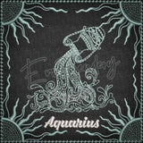 Zodiac Quilt Square - Aquarius 5.00 X (127Mm 127Mm)