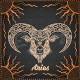 Zodiac Quilt Square - Aries 6.00 X (152.4Mm 152.4Mm)