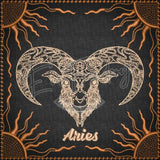 Zodiac Quilt Square - Aries 6.00 X (152.4Mm 152.4Mm)