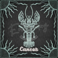 Zodiac Quilt Square - Cancer 5.00 X (127Mm 127Mm)