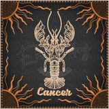 Zodiac Quilt Square - Cancer 6.00 X (152.4Mm 152.4Mm)