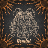 Zodiac Quilt Square - Gemini 6.00 X (152.4Mm 152.4Mm)