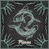 Zodiac Quilt Square - Pisces 5.00 X (127Mm 127Mm)