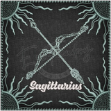 Zodiac Quilt Square - Sagittarius 5.00 X (127Mm 127Mm)