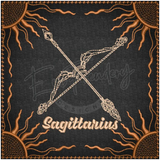 Zodiac Quilt Square - Sagittarius 6.00 X (152.4Mm 152.4Mm)
