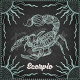 Zodiac Quilt Square - Scorpio 5.00 X (127Mm 127Mm)