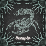 Zodiac Quilt Square - Scorpio 5.00 X (127Mm 127Mm)