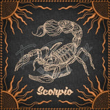 Zodiac Quilt Square - Scorpio 6.00 X (152.4Mm 152.4Mm)