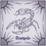 Zodiac Quilt Square - Scorpio 7.80 X (198Mm 198Mm)