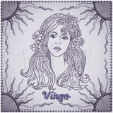 Zodiac Quilt Square - Virgo 7.80 X (198Mm 198Mm)