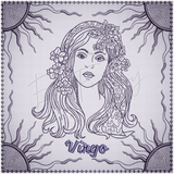 Zodiac Quilt Square - Virgo 7.80 X (198Mm 198Mm)