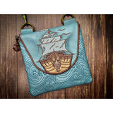 TopZip Flap Bag - Pirate Ship