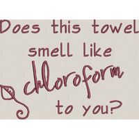 Chloroform Towel