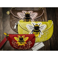 TopZip Flap Bag - Fringe Bumblebee