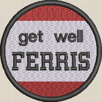 Patch - Get Well Ferris