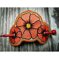 Hair Thingy - Poppies