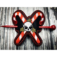 Hair Thingy - Skull Candy Canes