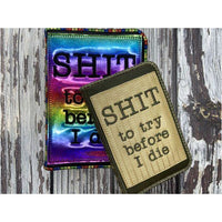Notebook Cover - Shit