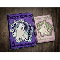 Notebook Cover - Unicorn Drawings & Subversive Strategies