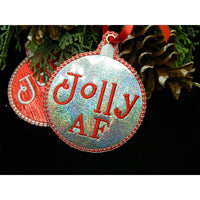 Ornament - Round Jolly AF