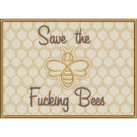 Save the Bees Applique