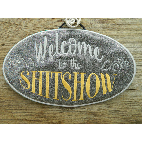 Sign - Welcome - Large Hoop