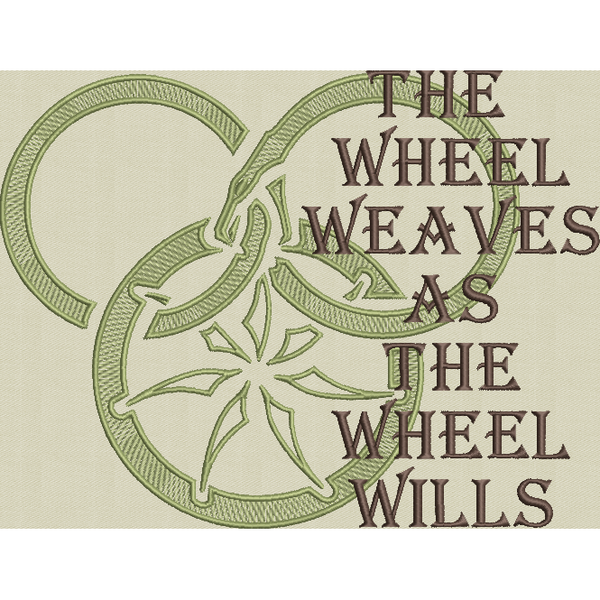 The Wheel Weaves - 6X10