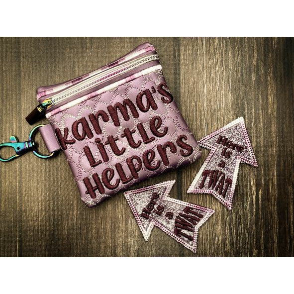 ZipBag 4X4 - Karma Assist Bag with Twat Arrow Felties!